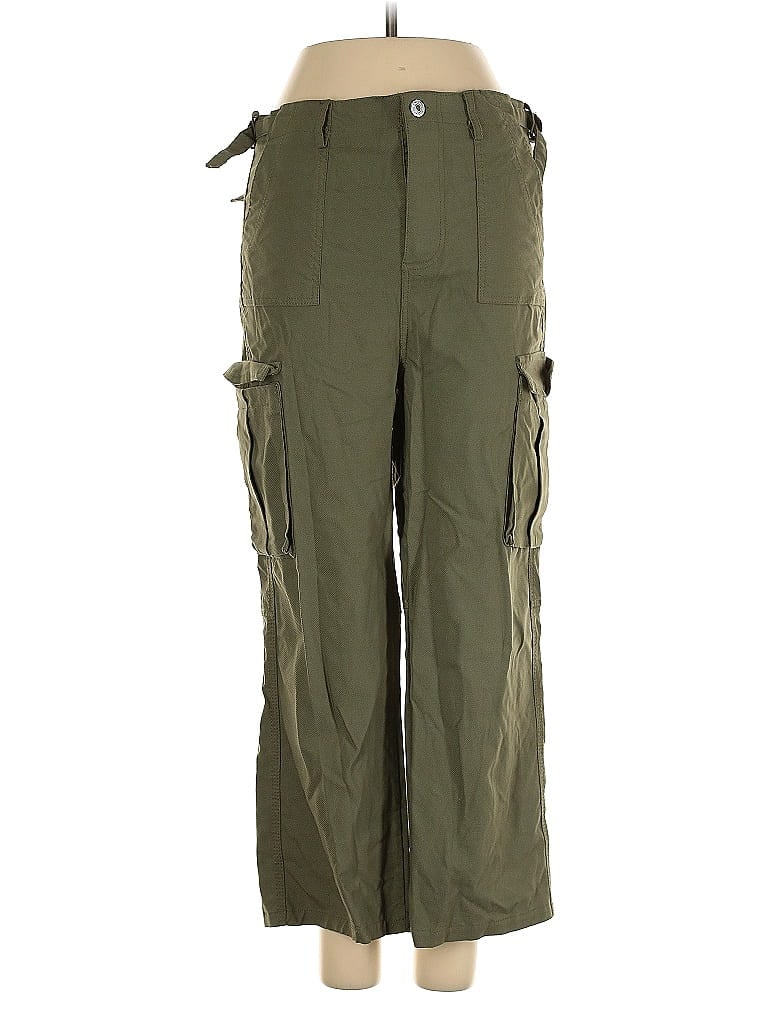 Pre-owned Unbranded Cargo Pants In Green