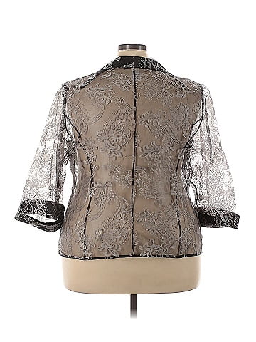 Alex Evenings 3/4 Sleeve Blouse (view 2)