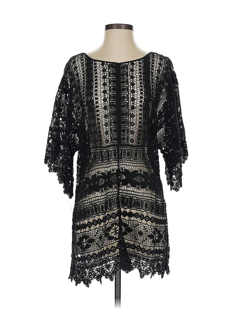 Pre-owned Xcvi Swimsuit Cover Up In Black