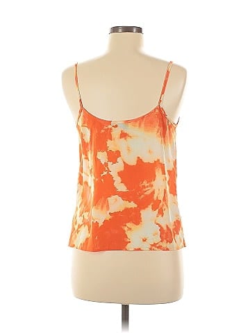 Thakoon Collective Orange Tie Dye Slip Tank (view 2)