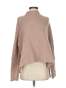 Free People beige zipper back sweater high quality