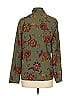 Bobeau 100% Polyester Floral Green Jacket Size S - photo 2