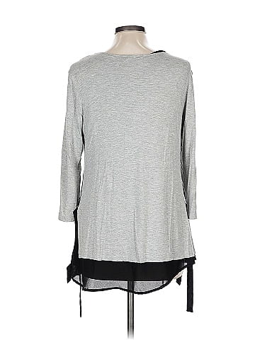 Pebble and Stone 3/4 Sleeve Top (view 2)
