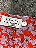 Tanya Taylor Red Orange Cocktail Dress Size 8 - photo 7
