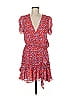 Tanya Taylor Red Orange Cocktail Dress Size 8 - photo 1
