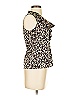 Ann Taylor Tan Sleeveless Blouse Size 0 - photo 4