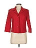 Jonathan Martin 100% Polyester Red Blazer Size 9 - photo 1