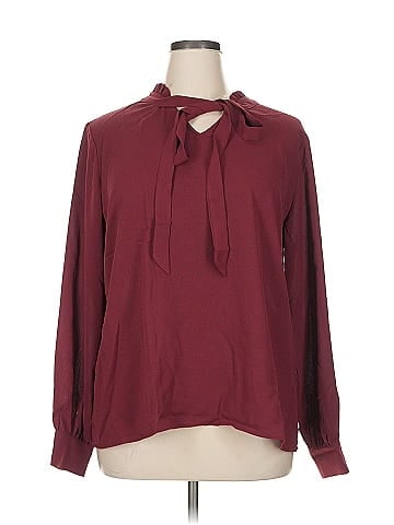 Kate Kasin Long Sleeve Blouse (view 1)