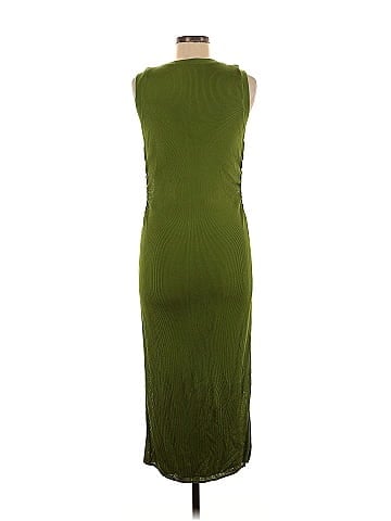 Atlein Collective Green Knit Midi Dress (view 2)