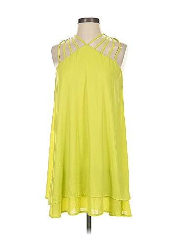 A. Peach Casual Dress (view 1)