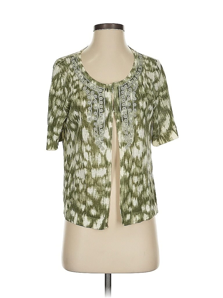Click to view more detailed imagery on our partner's website Pre-owned Chico's Cardigan Sweater In Green