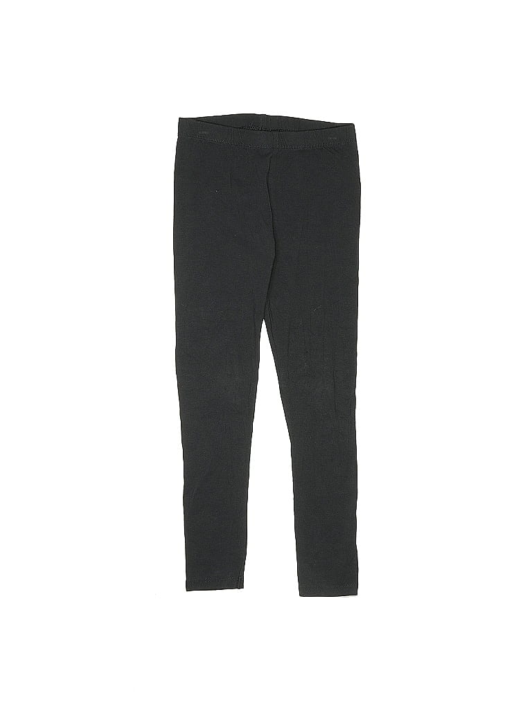 Jumping Beans Solid Black Leggings Size 7 (big kids) - photo 1