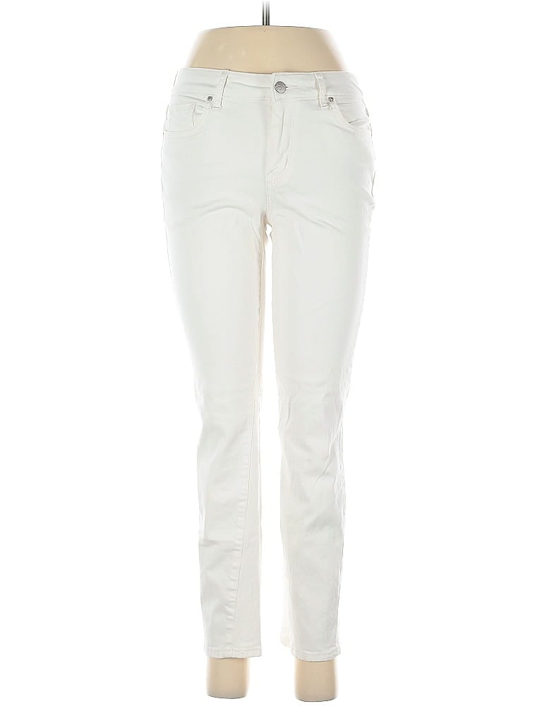 Pre-owned Jessica Simpson Jeans In White