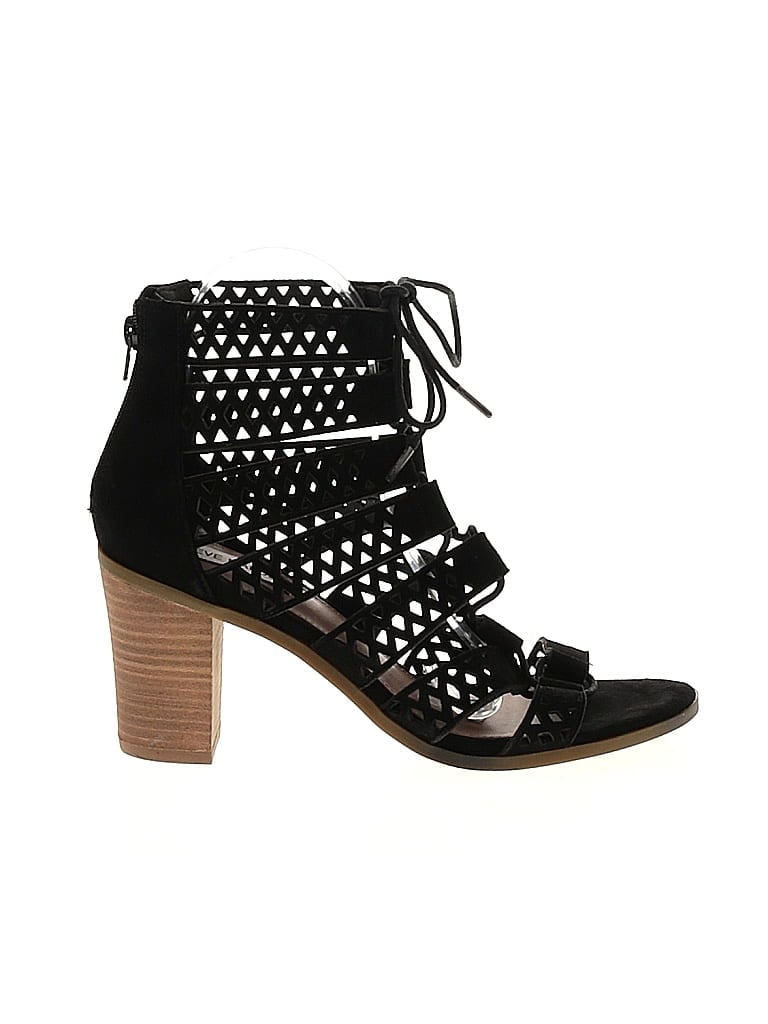 Pre-owned Steve Madden Heels In Black