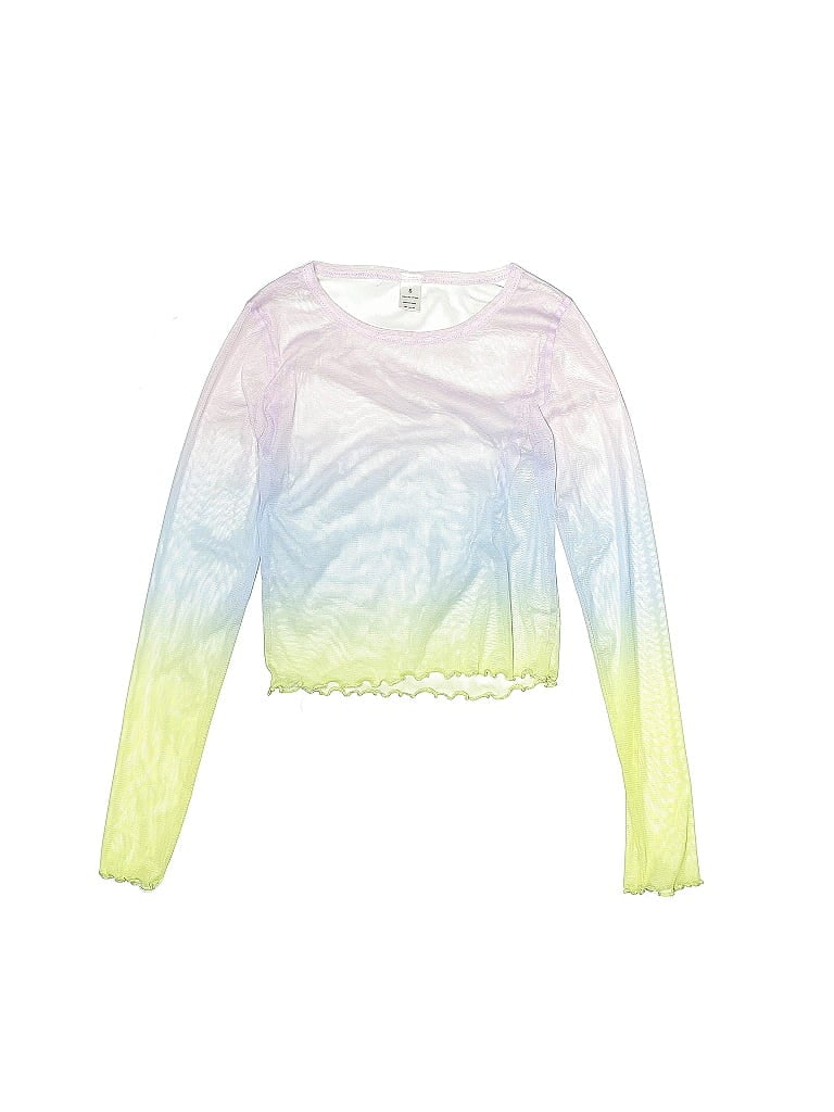 Pre-owned Unbranded Kids' Long Sleeve T-shirt In White