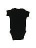 Rabbit Skins Black Short Sleeve Onesie 3-6 MO / 6 MO - photo 2