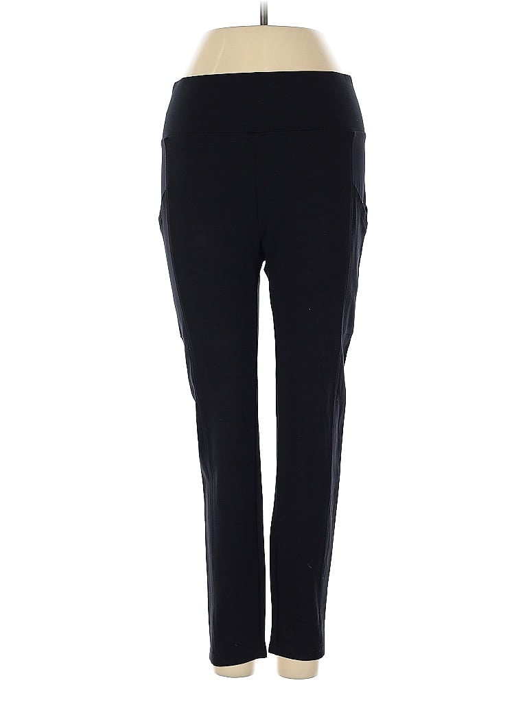 Pre-owned Lou & Grey For Loft Active Pants In Black