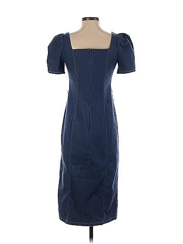 Shoshanna Denim Candelaria Dress (view 2)