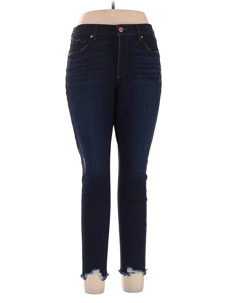 Pre-owned Ann Taylor Loft Jeans In Blue