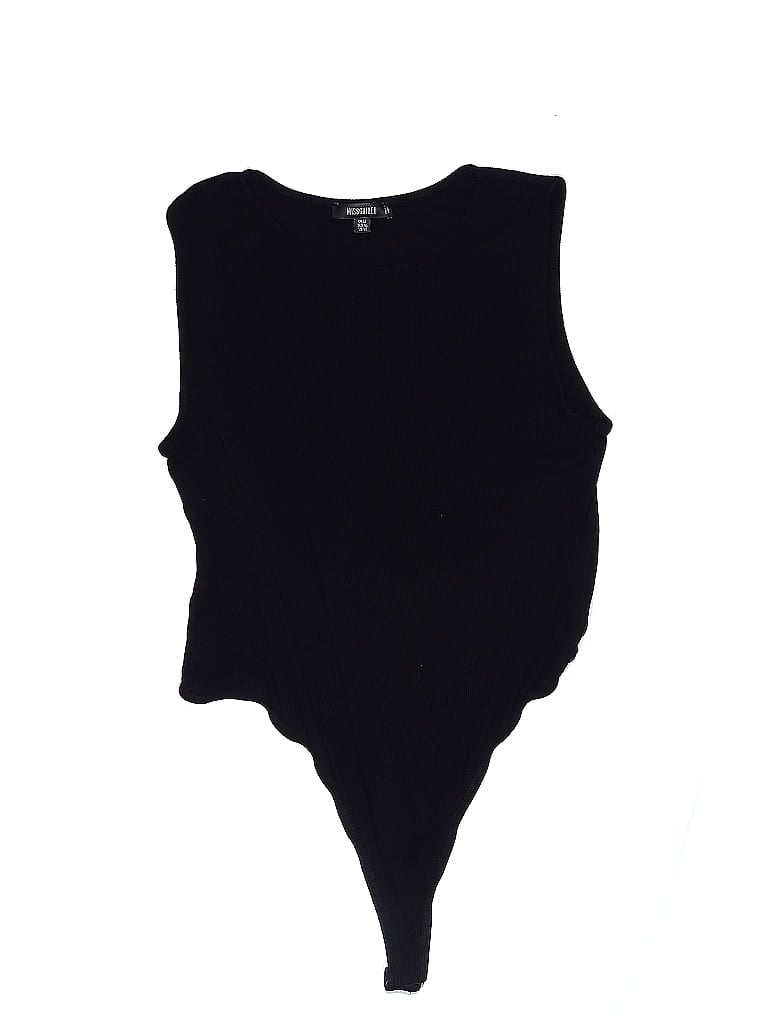 Pre-owned Missguided Bodysuit In Black