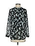 Simply Vera Vera Wang 100% Polyester Black Long Sleeve Blouse Size XS - photo 1