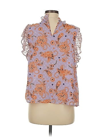 Maison d' Amelie Sleeveless Blouse (view 2)
