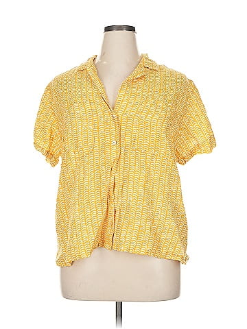 Maeve by Anthropologie Short Sleeve Blouse (view 1)