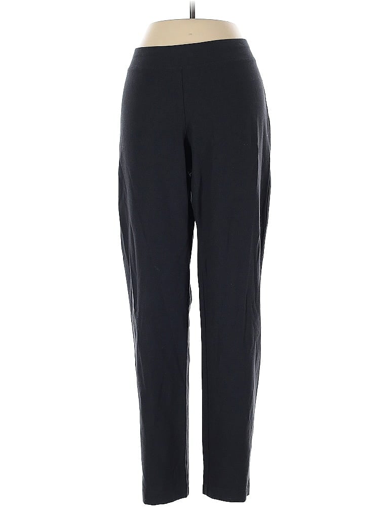 Pre-owned Eileen Fisher Active Pants In Black