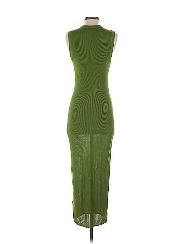 Atlein Collective Green Knit Midi Dress (view 2)