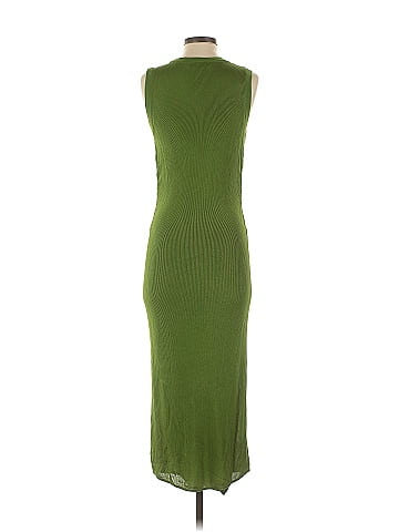Atlein Collective Green Knit Midi Dress (view 2)