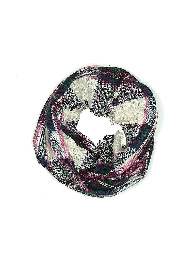 ABG Accessories Plaid Burgundy Purple Scarf One size - photo 1