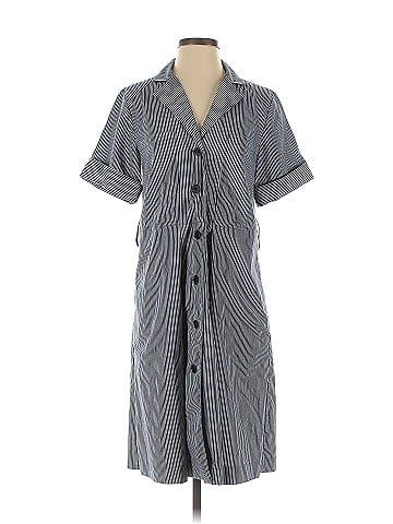 Adam Lippes Collective Striped Cotton Work Dress (view 1)