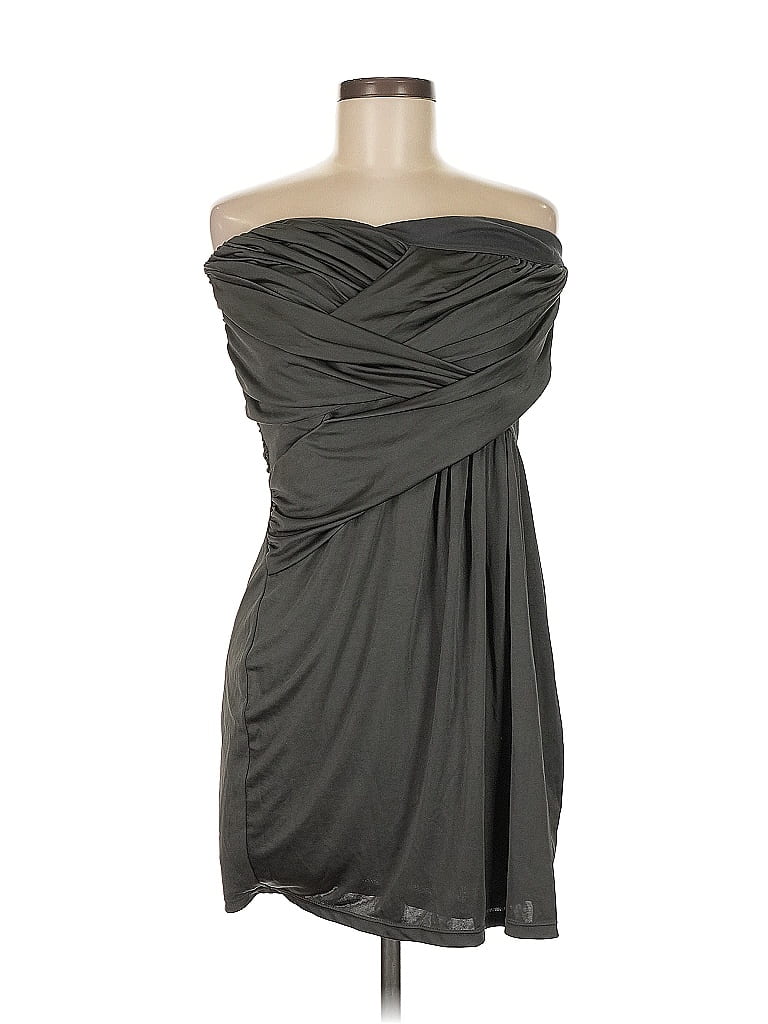 Pre-owned Express Cocktail Dress In Gray