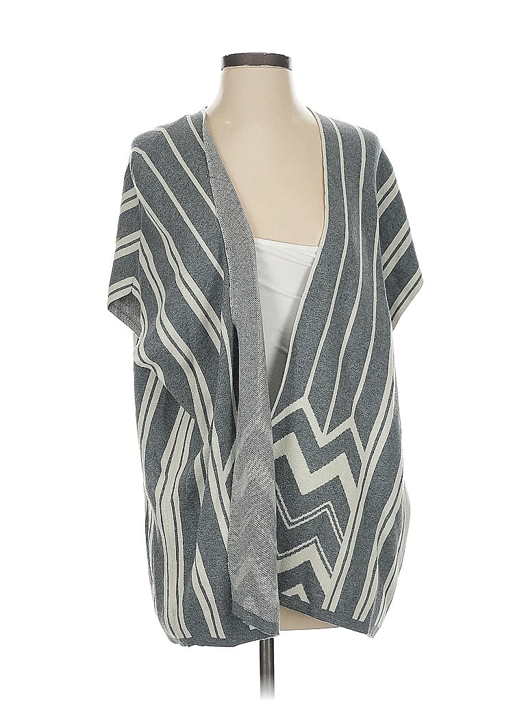 Pre-owned Ann Taylor Loft Outlet Cardigan Sweater In Gray