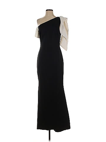 Badgley Mischka One Shoulder Gown (view 1)