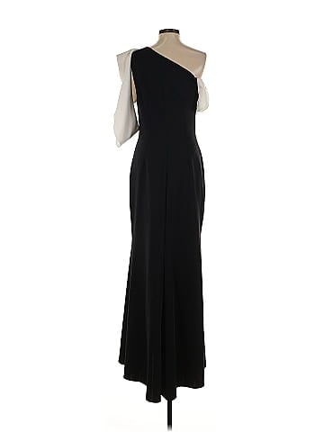 Badgley Mischka One Shoulder Gown (view 2)