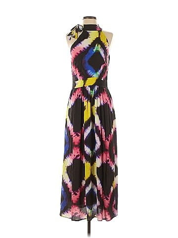 Busayo Collective Rainbow Tie Dye Dress (view 1)