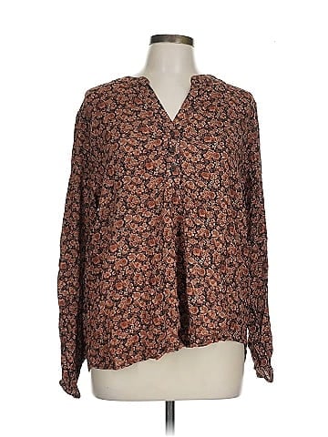 Well Worn Long Sleeve Blouse (view 1)