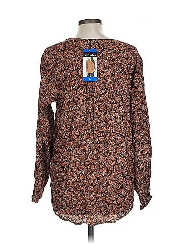 Well Worn Long Sleeve Blouse (view 2)