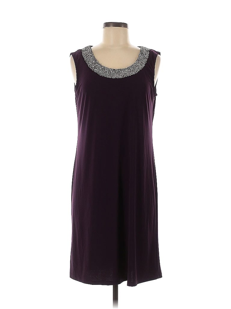 Pre-owned R & M Richards Cocktail Dress In Purple
