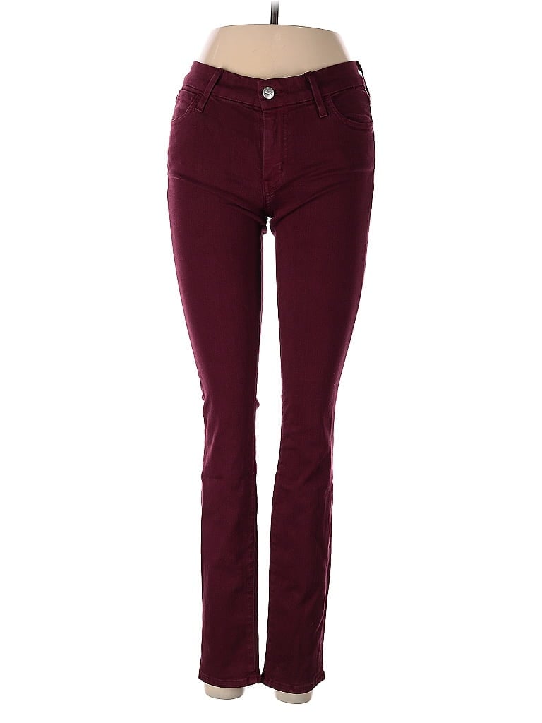 Koral Burgundy Jeans Size 27 waist - photo 1