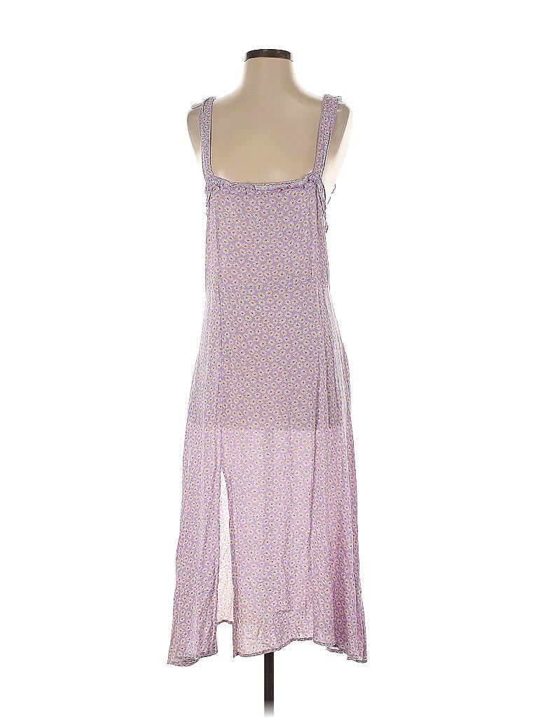 Pre-owned Louna Casual Dress In Purple