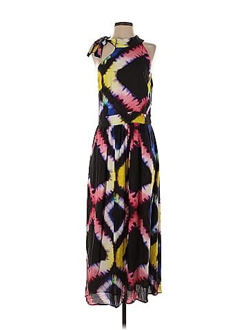 Busayo Collective Rainbow Tie Dye Dress (view 1)