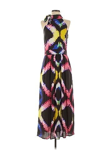 Busayo Collective Rainbow Tie Dye Dress (view 1)