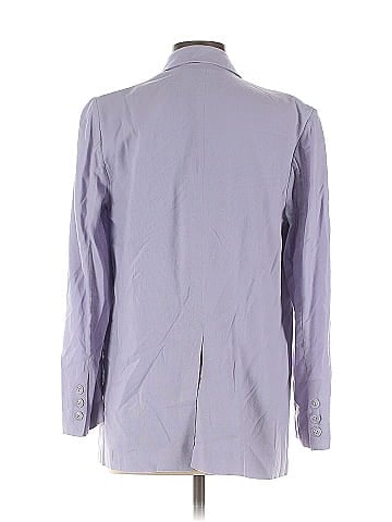 Thakoon Collective Lilac Linen Blazer (view 2)