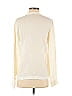Halston Heritage Ivory Long Sleeve Silk Top Size 4 - photo 2