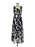 Jones Studio Floral Blue Casual Dress Size 8 - photo 1
