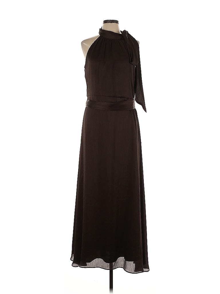 Sachin + Babi 100 Polyester Brown Kayla Gown Size 12 78 off ThredUp