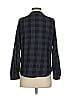 Rails 100% Rayon Plaid Black Long Sleeve Button-Down Shirt Size XS - photo 2