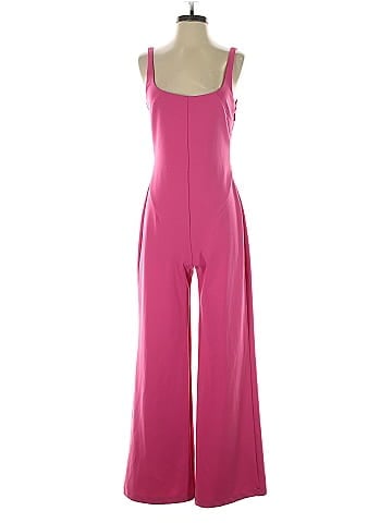Esteban Cortazar Collective Pink Scoop Neck Jumpsuit (view 1)